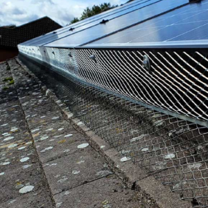 solar panel mesh installation